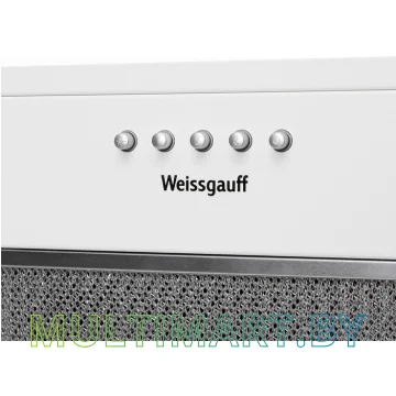 Вытяжка Weissgauff Alpha 60 PB WH картинка 4